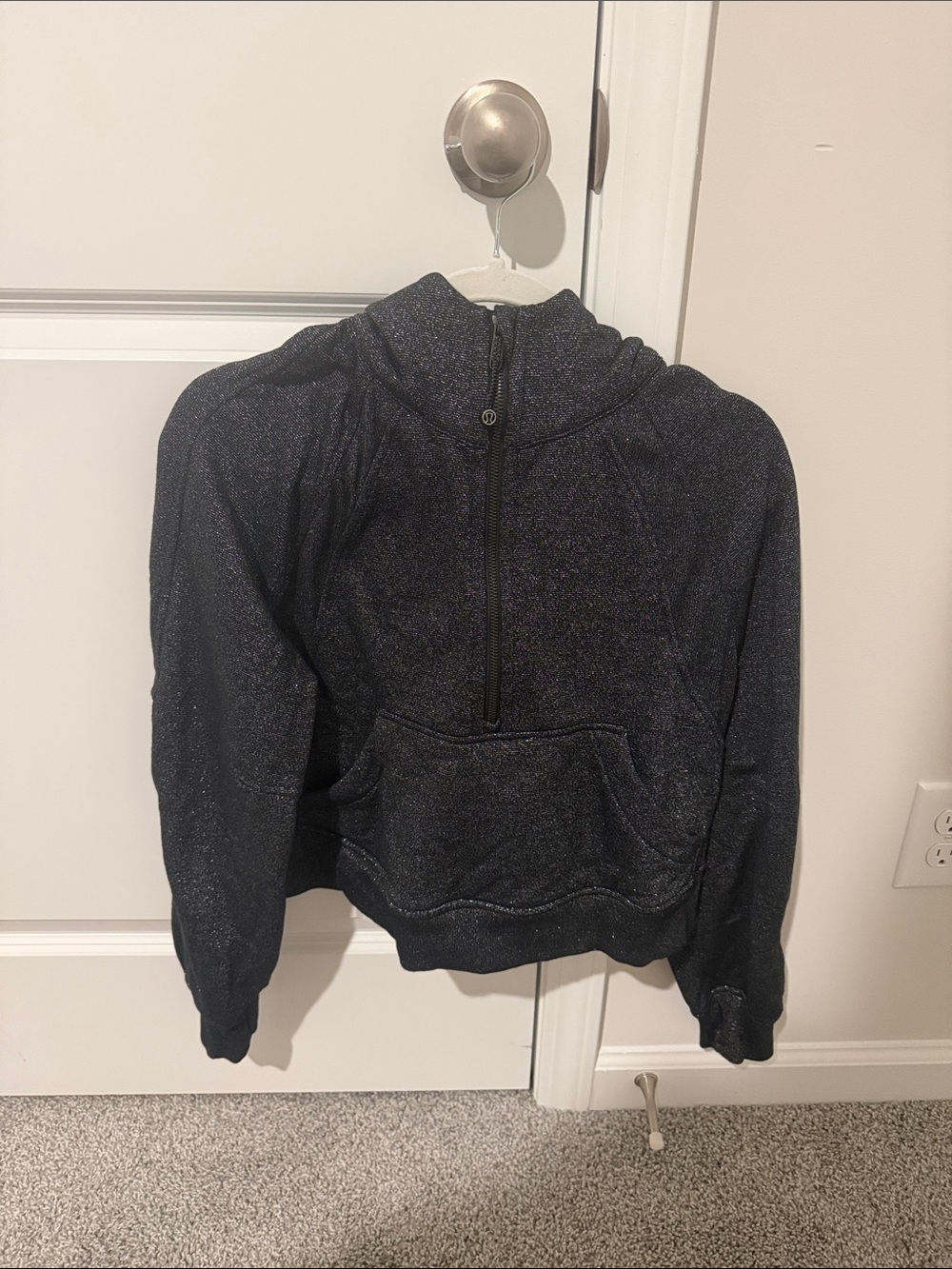 Sparkle Half-Zip Hoodie Lululemon Scuba XS